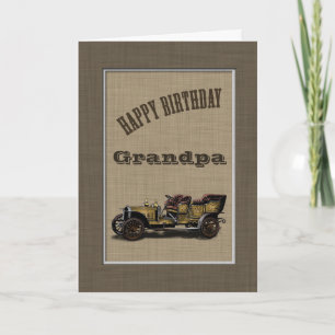 Carte Joyeux grand-père d'anniversaire