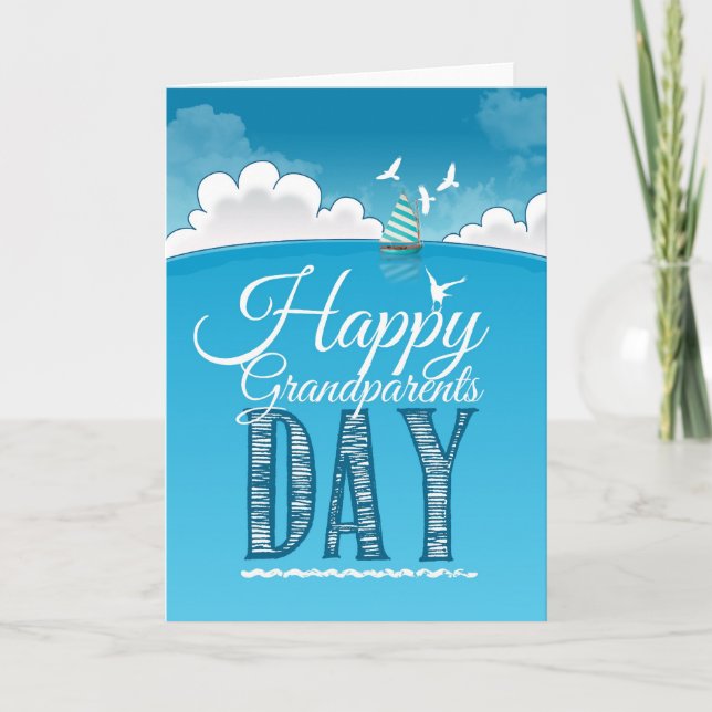 Carte Joyeux Grandparents (Devant)