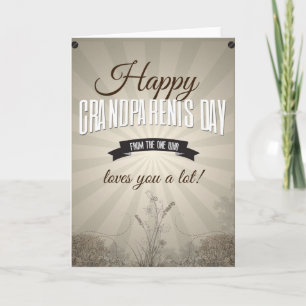 Carte Joyeux Grandparents