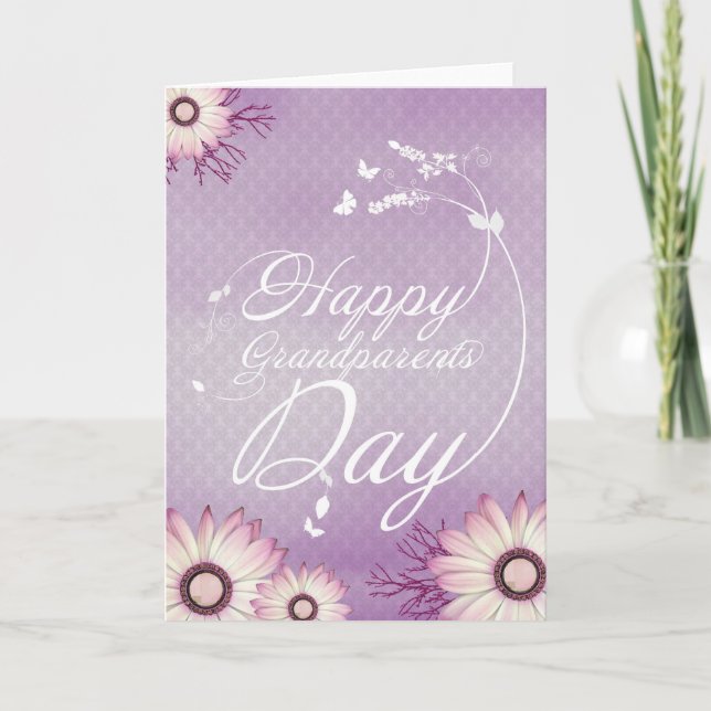 Carte Joyeux Grandparents (Devant)