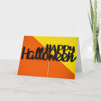 Carte Joyeux Halloween