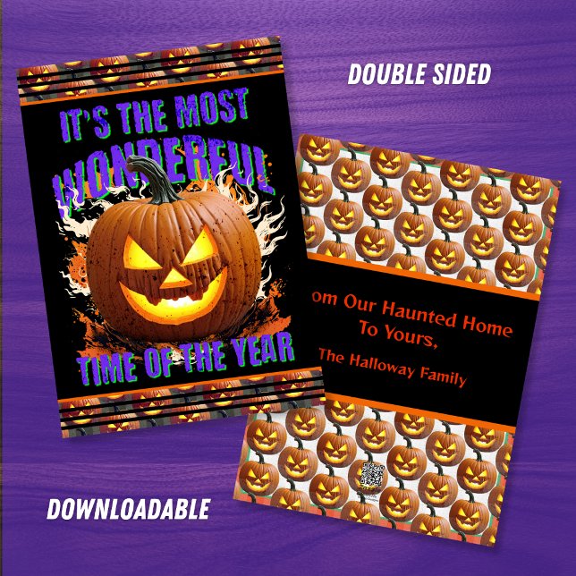 Carte Joyeux Halloween (Créateur téléchargé)