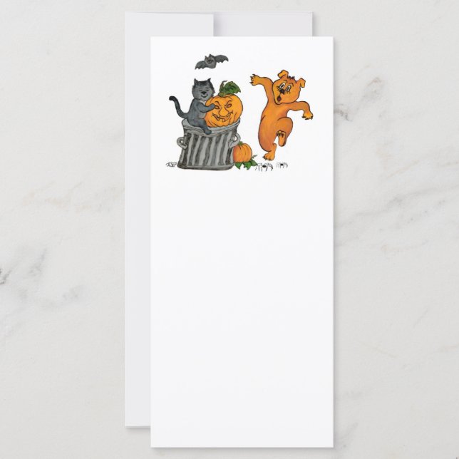 Carte Joyeux Halloween ! 5 (Devant)