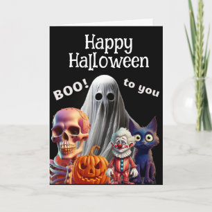 Carte Joyeux Halloween…Bouh à toi 
