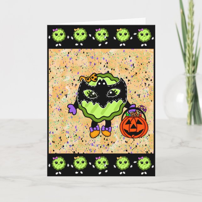 Carte Joyeux Halloween | Drôle Vacances (Devant)