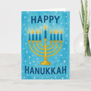 Carte Joyeux Hanukkah