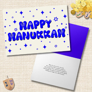 Carte Joyeux Hanukkah