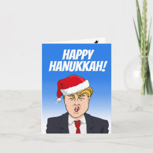 Carte Joyeux Hanukkah de Donald Trump
