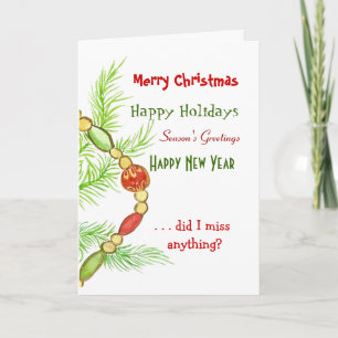 Carte Joyeux Happy Everything