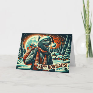 Carte Joyeux Howlidays