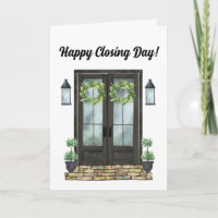 Joyeux jour de clôture Nouveau Merci intérieur