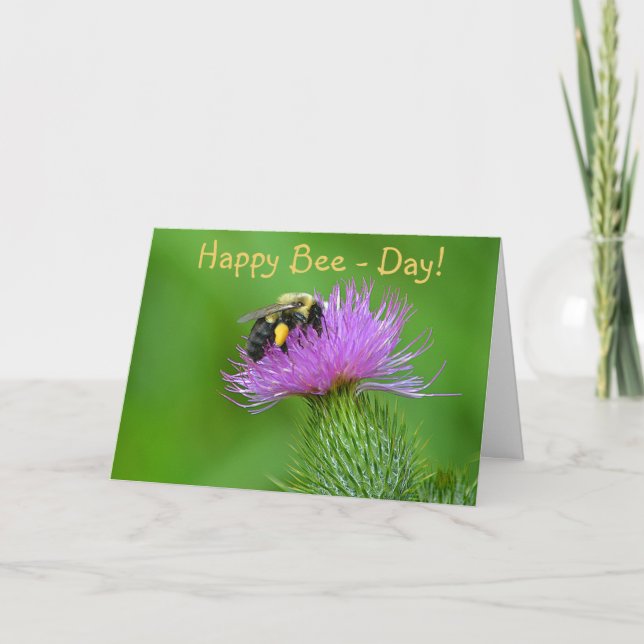 Carte Joyeux Jour des abeilles (Devant)