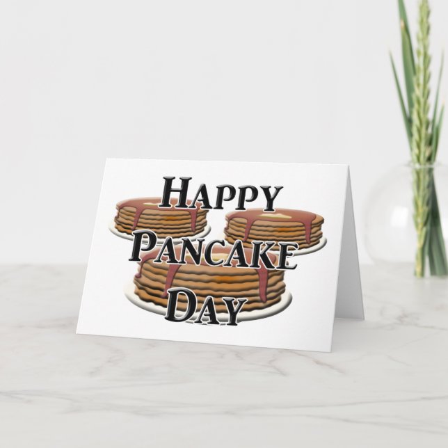 Carte Joyeux Jour des Crêpes (Devant)