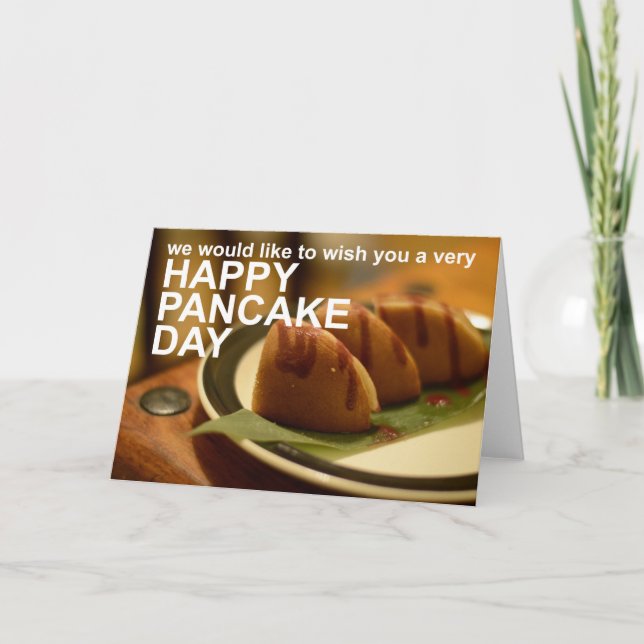 Carte Joyeux Jour des Crêpes ! (Devant)