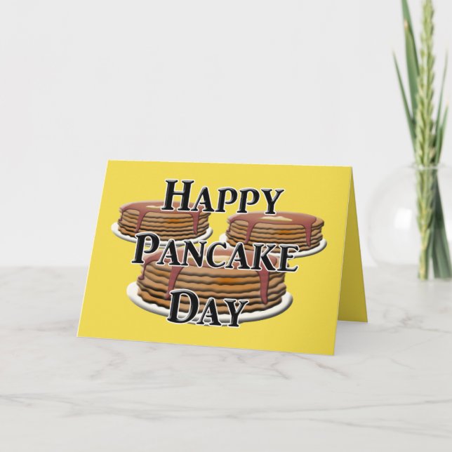 Carte Joyeux Jour des Crêpes (Devant)