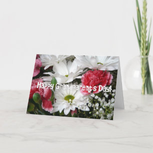 Carte Joyeux Jour des grands-parents ! Daisy+Carnation F