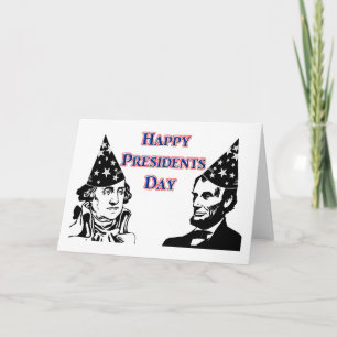 Carte Joyeux Jour des Présidents