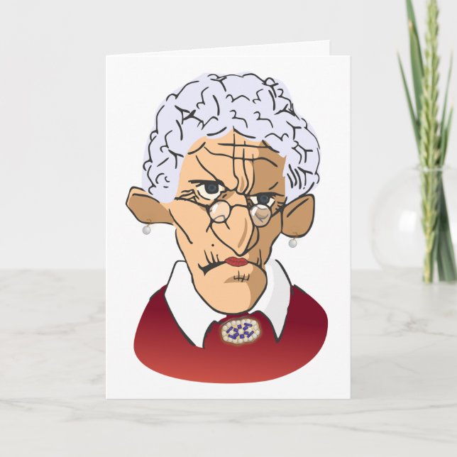 Carte Joyeux Jour, Humour de la Fête des mères (Devant)