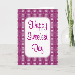Carte Joyeux Jour le plus doux