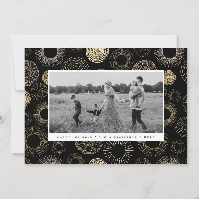 Carte JOYEUX JOURS DE VACANCES Ajouter Votre Photo (Devant)