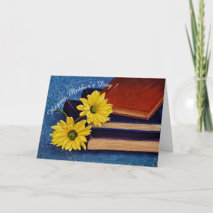 CARTE JOYEUX LIVRES DE LA JOURNÉE DE LA MÈRE