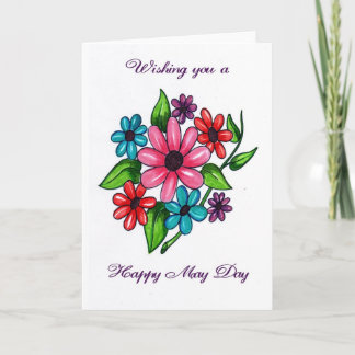Carte Joyeux May Day
