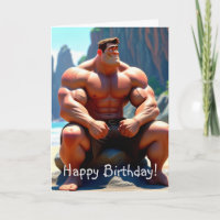 Joyeux Muscleman d'anniversaire