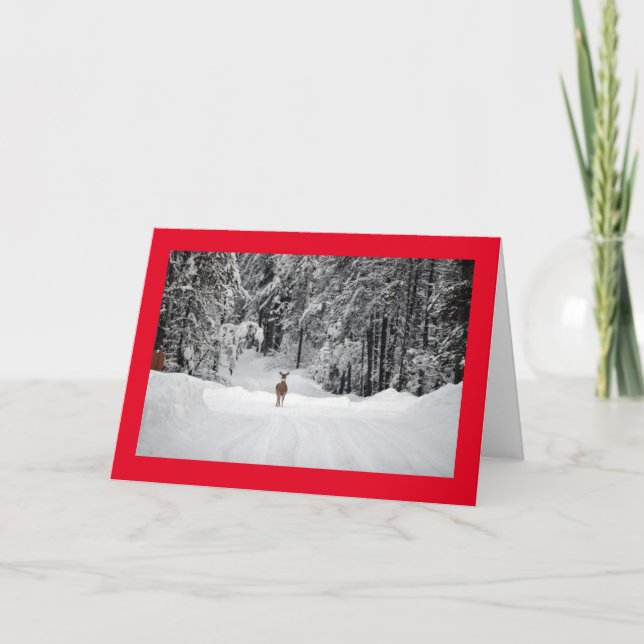 Carte Joyeux Noël (Devant)