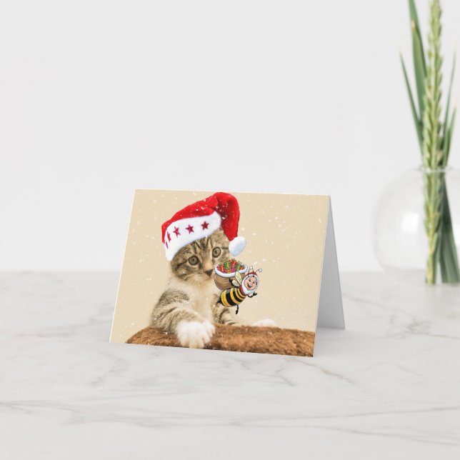 Carte Joyeux Noël. (Devant)