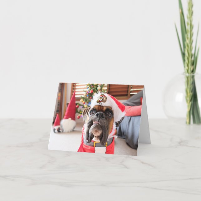 Carte Joyeux Noël. (Devant)