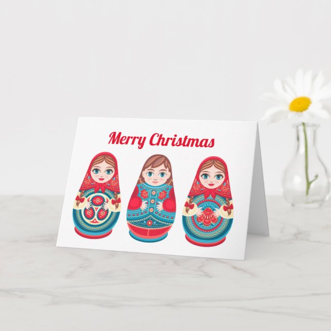 Carte Joyeux Noël (Petite plante)