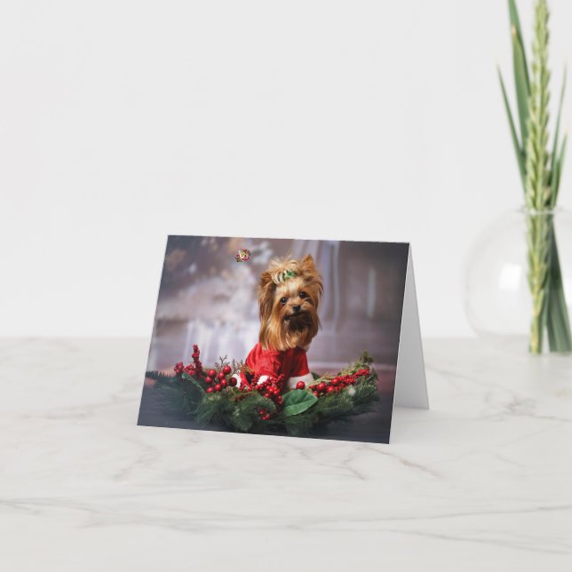 Carte Joyeux Noël. (Devant)