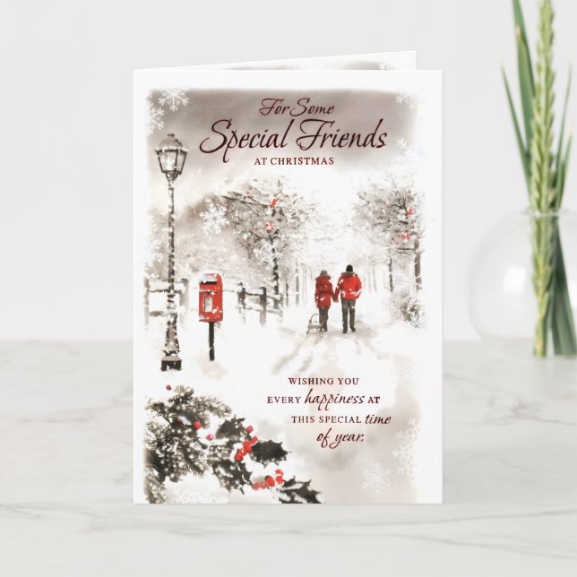 Carte Joyeux Noël à un ami très spécial Noël (Devant)