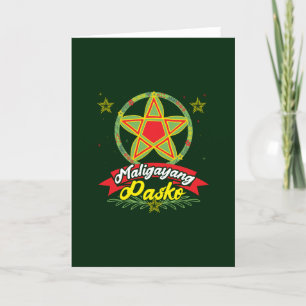 Carte Joyeux Noël aux Philippines