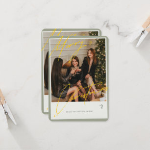Carte Joyeux Noël de Patterson Family Card