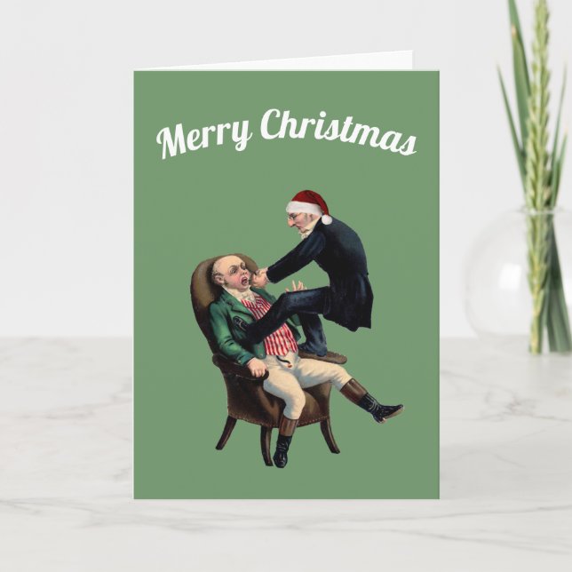 Carte Joyeux Noël Dentist (Devant)
