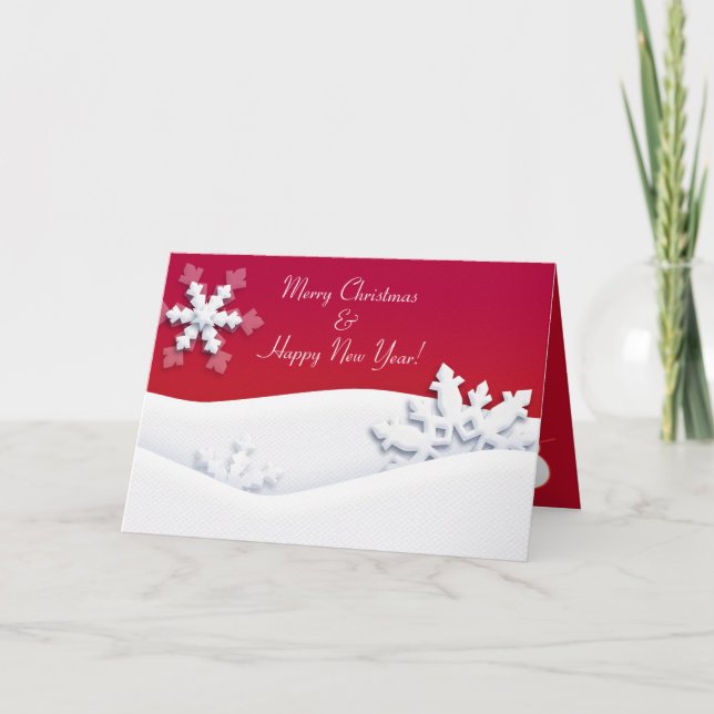 Carte Joyeux Noël et Bonne Année ! NOËL (Devant)