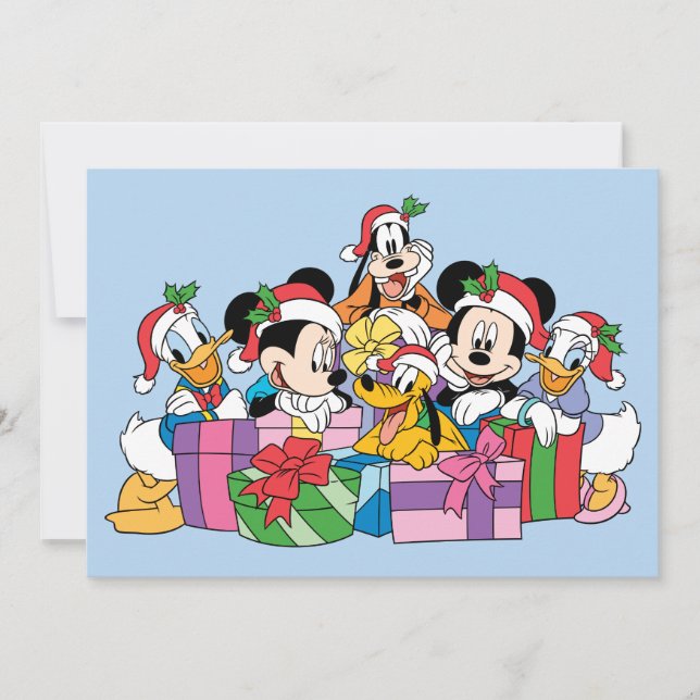 Carte Joyeux Noël | Groupe de Fêtes de Fin d'Année (Devant)