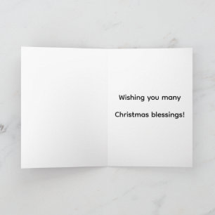 Carte Joyeux Noël Ourson