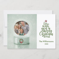 Joyeux Noël Photo Globe neige Noël