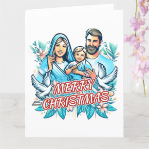 Carte Joyeux Noël plié