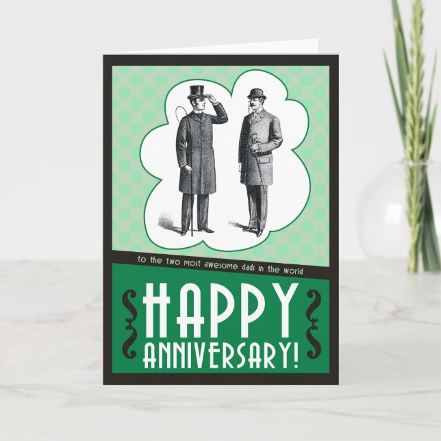 Carte Joyeux papas d'anniversaire (Devant)