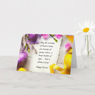 Carte Joyeux Pâques