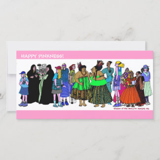 Carte Joyeux Pinkness ! WOW #3