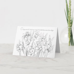 Carte Joyeux Psaumes du Nouvel An 98 1 Religieux chrétie