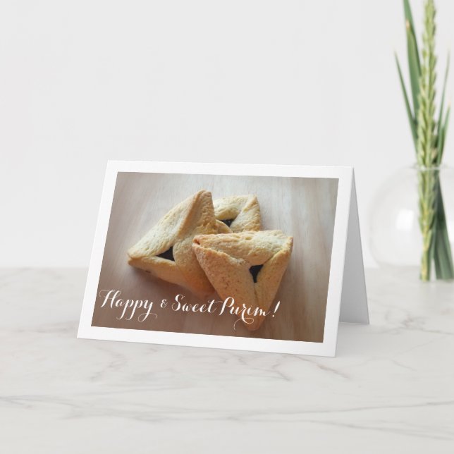 Carte Joyeux Purim (Devant)