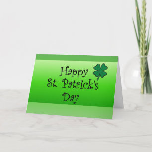 Carte Joyeux Saint Patrick&apos ; s Day