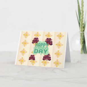Carte Joyeux Saint Patrick's Day Lovely Art Print