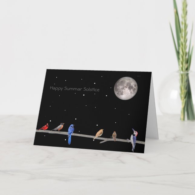 Carte Joyeux solstice d'été (Devant)