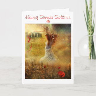 Carte Joyeux solstice d'été